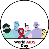 World AIDS Day Facebook profile frame